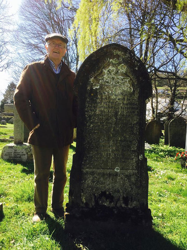 he graves of Angelina & Edward Petter, St Brannock's Church, Braunton, Devon