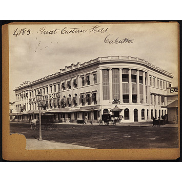 Photograph - Great Eastern Hotel. Calcutta